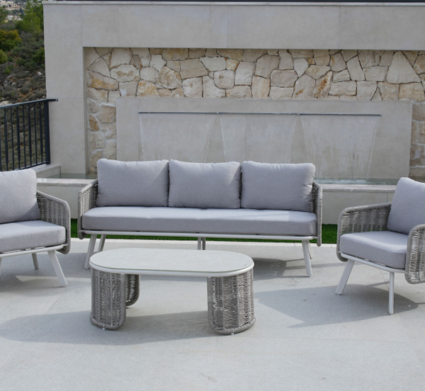 פינת ישיבה תלת מושבית יוקרתית דגם "Petra"