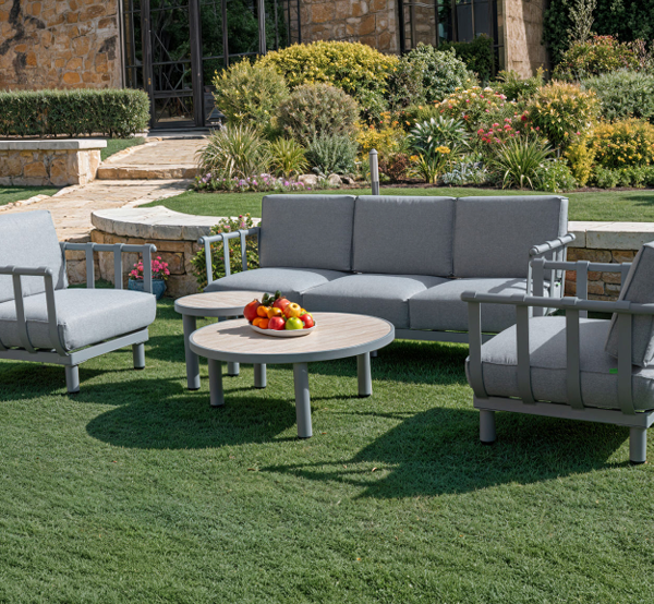 פינת ישיבה תלת מושבית יוקרתית דגם "Konya"