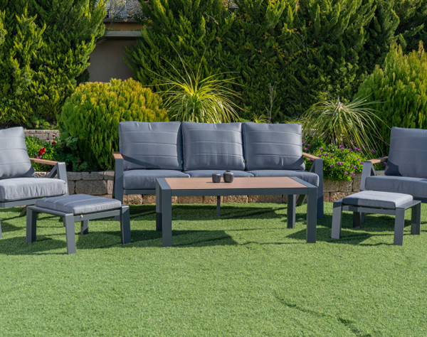 פינת ישיבה תלת מושבית יוקרתית דגם "Bivo"