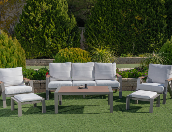 פינת ישיבה תלת מושבית יוקרתית דגם "Bivo"