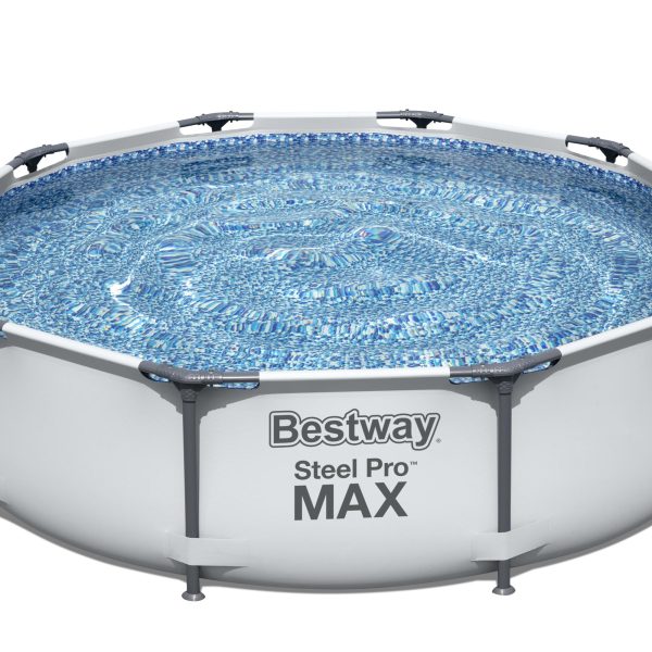 בריכת צינורות עגולה 366X100 ס''מ BESTWAY 56260 + משאבת פילטר 530 גלון